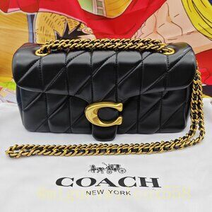 tabby coach shoulder bag 26 with quilting